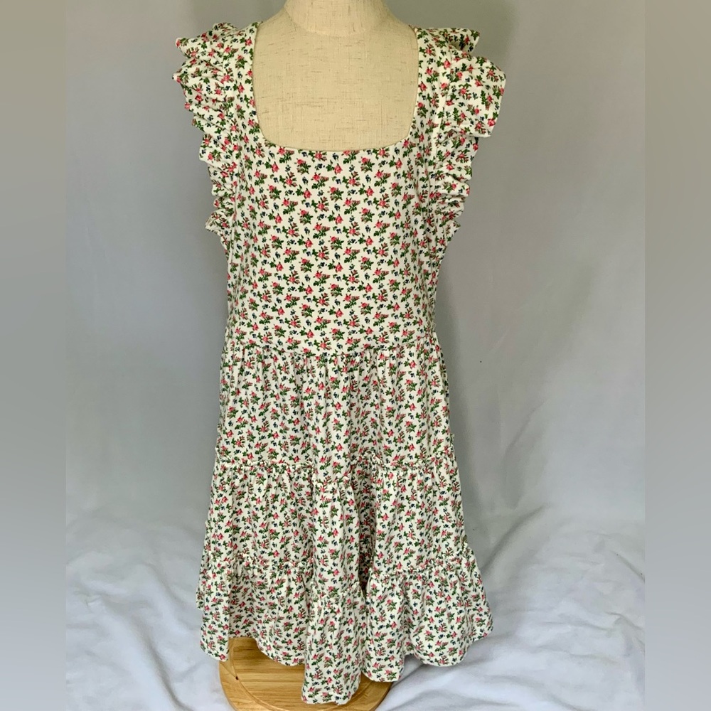Polo by Ralph Lauren Kids Floral Dress - Pink and White